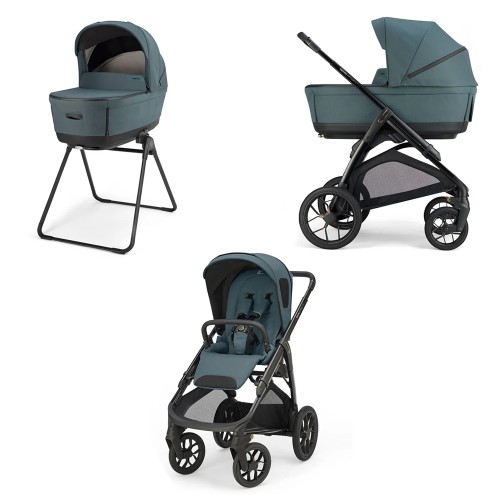 Бебешка количка 2 в 1 Inglesina Aptica XT System Duo - Himalaya Blue / Total Black