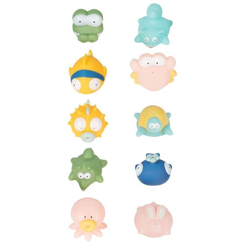 Badabulle Играчки за баня Rigolos Splash - 10 броя