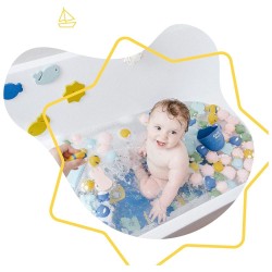 Badabulle Играчки за баня Rigolos Splash - 10 броя