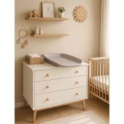 Fillikid EVA Soft Care подложка за повиване - бежова