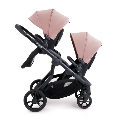 Бебешка количка за близнаци iCandy Orange 4 Complete Twin - Rose