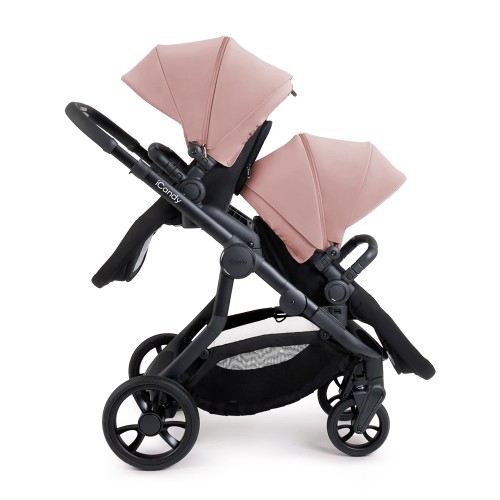 Бебешка количка за близнаци iCandy Orange 4 Complete Twin - Rose