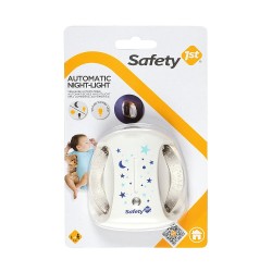 Safety 1st Автоматична нощна лампа с декорация звездички и луна