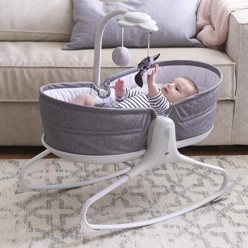Tiny Love Музикален шезлонг 3 в 1 Rocker Napper - Grey