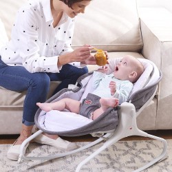 Tiny Love Музикален шезлонг 3 в 1 Rocker Napper - Grey
