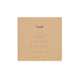 Мек пъзел за под 3 Sprouts - Terrazzo Pink