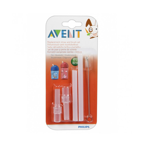 AVENT Резервни сламки и четка за почистване