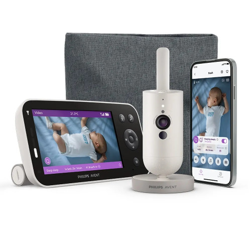 Philips AVENT Дигитален видеофон Premium с технология Sense IQ