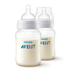 Philips AVENT Комплект от 2 бр. шишета за хранене Anti-Colic 260 мл, 1м+