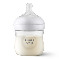 Philips AVENT Комплект шише за хранене Natural Response 125 мл и залъгалка, 0м+