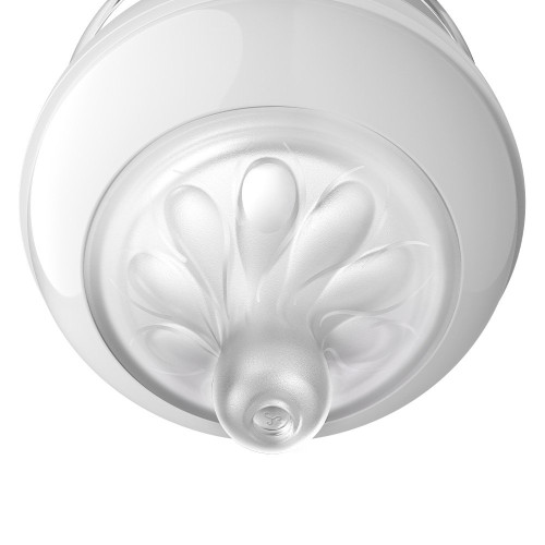 Philips AVENT Комплект стъклени шишета 3 бр. Natural Response и залъгалка Ultra Soft