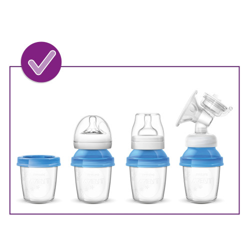 Philips AVENT Комплект за кърмене с електрическа помпа Natural Motion Advanced