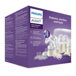Philips AVENT Комплект за кърмене с ръчна помпа Natural Motion