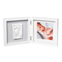 Baby Art My My Baby Style Essentials рамка с място за снимка и отпечатък (сиво паспарту)