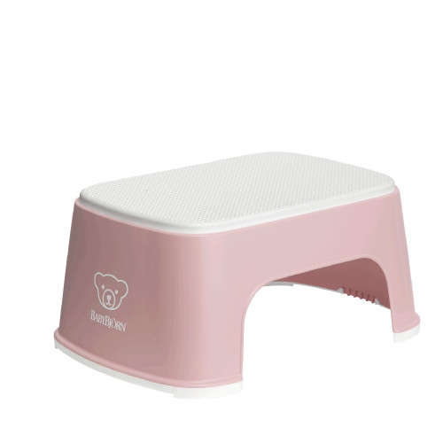 BabyBjorn Step Stool детско стъпало за баня - Powder Pink/White