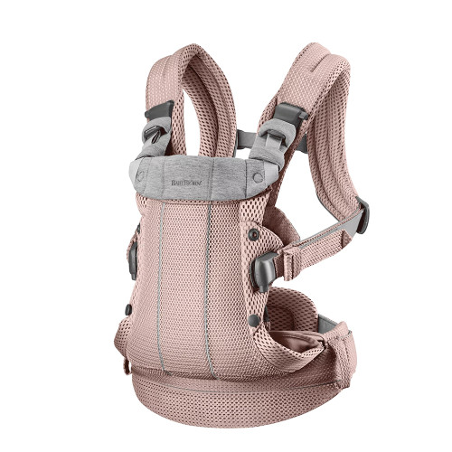 Ергономична раница Harmony BabyBjörn - Dusty Pink, 3D Mesh
