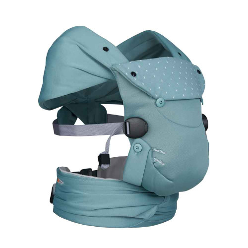 Ергономична раница за новородено BeSafe Newborn Haven - Eucalyptus Forest