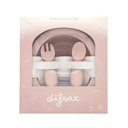 Бебешки комплект за хранене - 3 части Difrax - Blossom