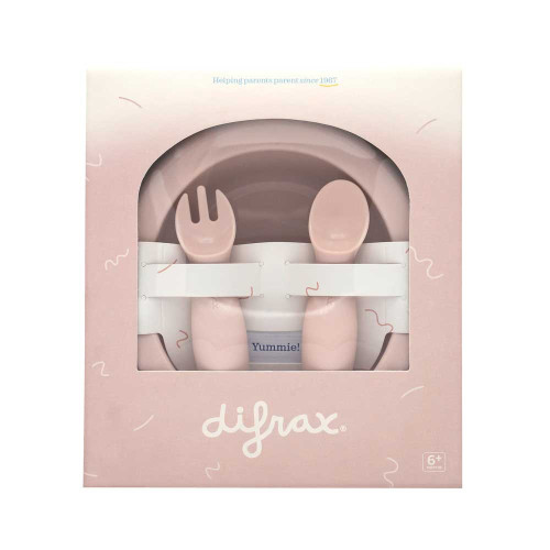 Бебешки комплект за хранене - 3 части Difrax - Blossom