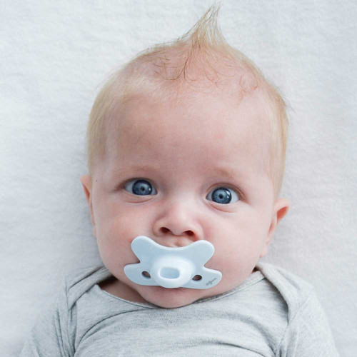 Difrax Natural залъгалка 0-6 м Pure - Raspberry