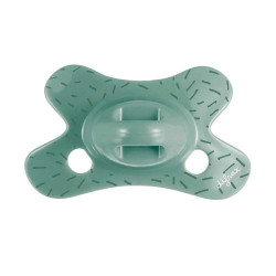 Difrax Pacifier Natural бебешка залъгалка 0-6 м. - Sage Sprinkles