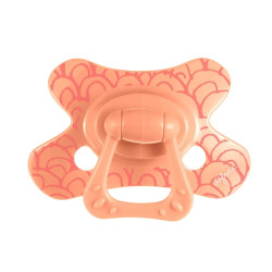 Difrax Pacifier Natural бебешка залъгалка 12+ м. - Peachy Arches