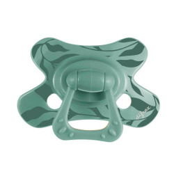 Difrax Pacifier Natural бебешка залъгалка 12+ м. - Sage Leafs
