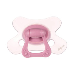 Difrax Pacifier Natural Special Editon Cotton Candy залъгалка 20+ м - Rose