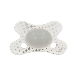 Difrax Pacifier Natural залъгалка 0-6 м - Glow in the Dark