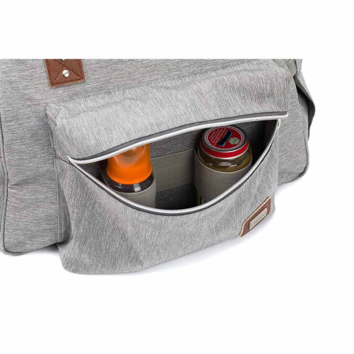 Fillikid Diaper Bag Korfu чанта за бебешка количка - Light Grey Melange