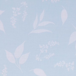 Fillikid Luxe спален комплект за кошара Nino 4 части - leaves light blue