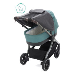 Fillikid Сенник за бебешка количка - Deluxe Grey Melange