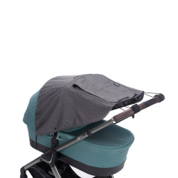 Fillikid Сенник за бебешка количка - Deluxe Grey Melange
