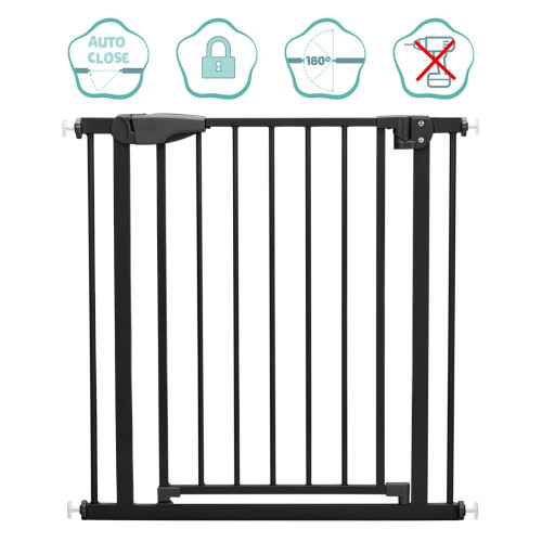 Преграда за врата с автоматично заключване Fillikid Autoclose BG02 - Black