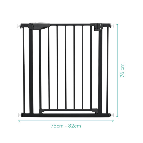 Преграда за врата с автоматично заключване Fillikid Autoclose BG02 - Black
