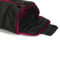 Зимно чувалче за детска количка Fillikid Eco Big - Black and Pink