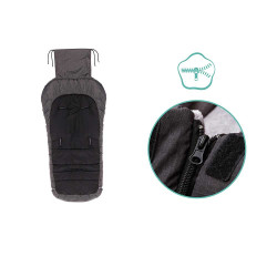 Зимно чувалче за детска количка Fillikid K2 Soft Pongee - Dark Grey Melange
