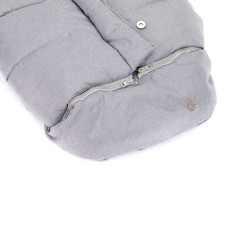 Зимно чувалче за детска количка Fillikid K2 Soft Pongee - Light Grey Melange