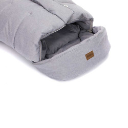 Зимно чувалче за детска количка Fillikid K2 Soft Pongee - Light Grey Melange