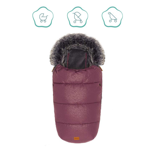 Зимно чувалче за детска количка Fillikid Manaslu - Galaxy Berry