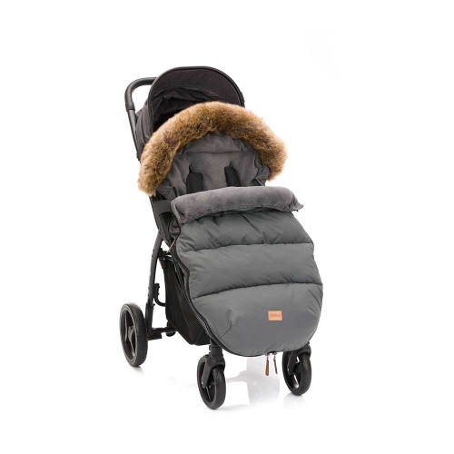 Зимно чувалче за детска количка Fillikid Manaslu - Grey