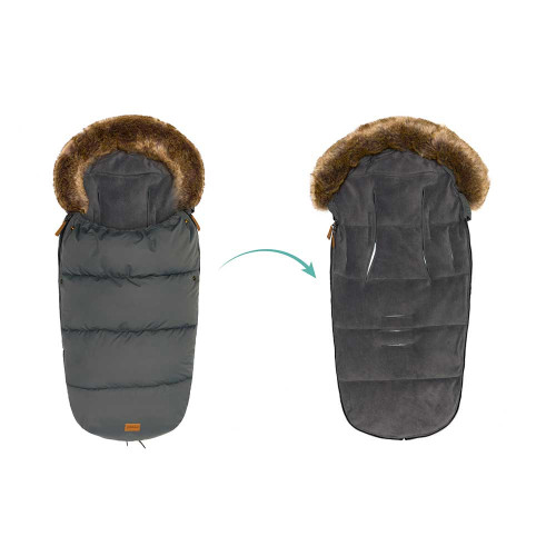 Зимно чувалче за детска количка Fillikid Manaslu - Grey