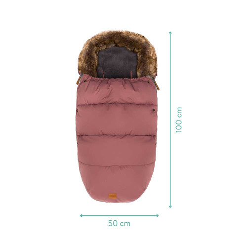 Зимно чувалче за детска количка Fillikid Manaslu - Pink
