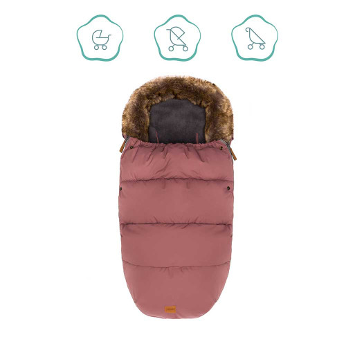 Зимно чувалче за детска количка Fillikid Manaslu - Pink