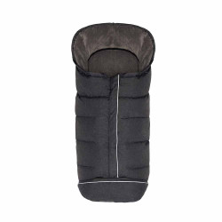 Зимно чувалче за детска количка с патешки пух Fillikid Kibo - Dark Grey Melange