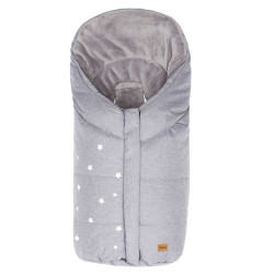 Зимно чувалче за столче за кола група 0 Fillikid Askja Small - Light Grey Melange