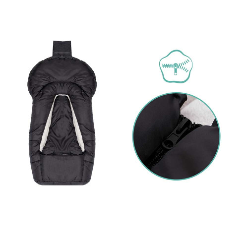 Зимно чувалче за столче за кола група 0 Fillikid Eco Small - Black