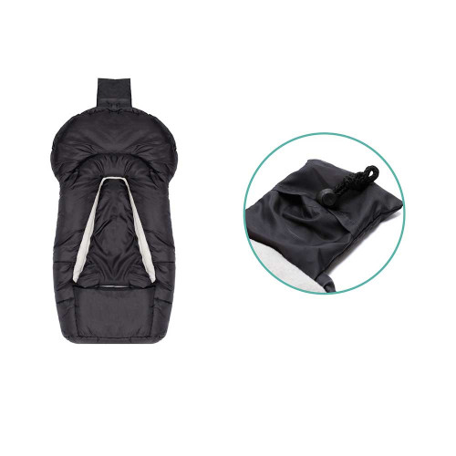 Зимно чувалче за столче за кола група 0 Fillikid Eco Small - Black