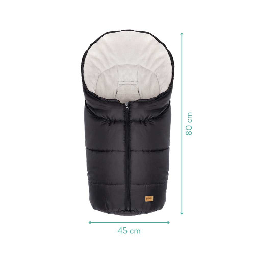 Зимно чувалче за столче за кола група 0 Fillikid Eco Small - Black