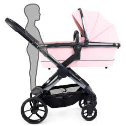 Бебешка количка iCandy Peach 7 Complete Bundle - Phantom-Blush и стол за кола Cocoon с ISOFix база